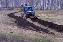 Проведены работы по весенней опашке населенных пунктов Вороновского сельского поселения